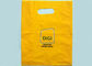 50mic कस्टम प्लास्टिक मर्चेंडाइज बैग, हैंडल के साथ प्लास्टिक शॉपिंग बैग