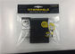 कार्डबोर्ड हैडर के साथ पुन: प्रयोज्य प्लास्टिक बैग Bopp ROHS स्वीकृत